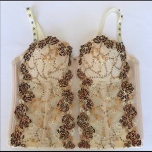 Marciano beaded bustier *Reposh